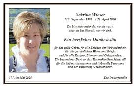 Auf salzburg24.at finden sie die todesfälle und parten aus dem gesamten bundesland salzburg. Bestattung Gschwandtner Todesfall Sabrina Wieser