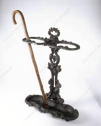 At a height of 6 feet when fully assembled, the walking stick is really more of a hiking staff however, the 3 piece design makes it easy to transport and allows it to convert into a seat. Cast Iron Victorian Walking Stick Stand Stock Image H100 0968 Science Photo Library