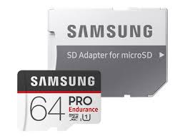 Designed to record for up to 20,000 hours(1), the sandisk high endurance micro sd card gives you the peace of mind that your dash cam, home monitoring or security system will. Samsung Pro Endurance Mb Mj64ga Flash Memory Card Microsdxc To Sd Adapter Included 64 Gb Uhs I U1 Class10 Microsdxc Uhs I Brickseek