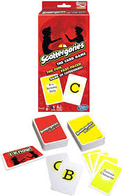 Maybe you would like to learn more about one of these? Amazon Com Scattergories The Card Game Your Favorite Categories Game Meets Slap Jack For At Home On A Road Trip Or Vacation 2 Or More Players Ages 8 And Up Toys Games