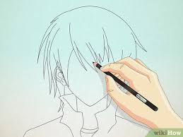 How to draw face for beginners. How To Draw A Manga Face Male 15 Steps With Pictures