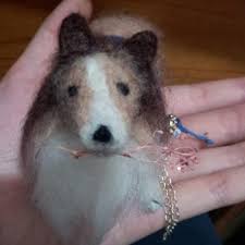 森林裏的羊毛氈on instagram 歡迎來圖訂做一律 55隻 配狗鏈 限面交 輕鐵 2 西鐵 5 兆康至元朗 注意全人手製作 完美主義者三思 謝 手繪 手繪薄