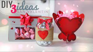 Diy 3 Ideas Para San Valentin Manualidades Dia Del Amor Y La Amistad Diy 14 De Febrero Youtube
