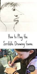 The Scribble Drawing Game For Kids Drawing Games For Kids Scribble Drawing Drawing Games
