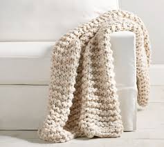 These pottery barn copycat items are quality, but without the luxury price tag! Chunky Handknit Throw Pottery Barn