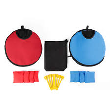 The game includes the bags and carrying case, so its easy to tote around and the quality looks like this will be lasting for many summers to come. G4free Portable Collapsible Cornhole Game Set With 8 Bean Bags And Travel Carrying Case Size 3ft X 2ft Sports Outdoors Leisure Sports Game Room Post44 Com