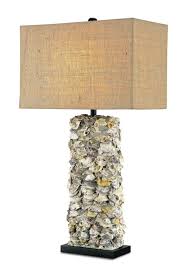 Lynnhaven Oyster Shell Table Lamp Table Lamps Coastal Lighting Lamp Shell Lamp Coastal Lamp