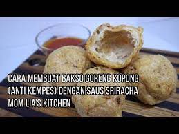 Bakso Ayam Goreng Kopong Anti Kempes Mom Lia S Kitchen Youtube Ide Makanan Memasak Ayam Goreng