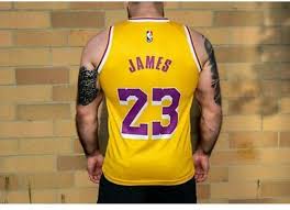 The lakers' iconic gold jersey is a huge fan favorite, but the team keeps treating the staples center faithful to purple threads. Lebron James Jersey Lakers Swingman Gold Yellow Purple Slim Home Facebook