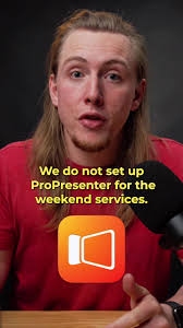 We make our volunteers set up ProPresenter every week... @propresenter  #churchtech #churchmedia