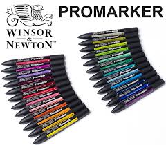 winsor newton promarkers twin tip graphic marker pens 148