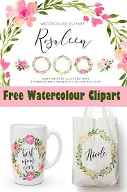 Weekly free svg cut file diy craft inspirations & videos 👇🏼✨click this link for more✨👇🏼 smart.bio/freesvgcaluyadesign. Rosaleen Watercolor Flower Clipart Graphic By Creative Fabrica Freebies Creative Fabrica Clip Art Wreath Clip Art Flower Clipart