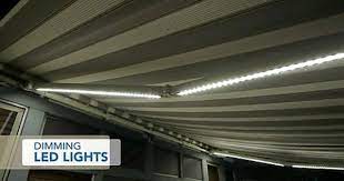 Sunsetter Dimming Led Awning Lights Awning Lights Patio Projects Backyard Lighting