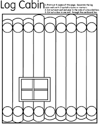 This coloring page belongs to these categories: Log Cabin Coloring Page Crayola Com