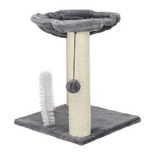 This corner post blends in with your couch to protect the most vulnerable parts of the upholstery. Trixie Baza Cat Scratching Post Gray Cat Ha Baxterboo