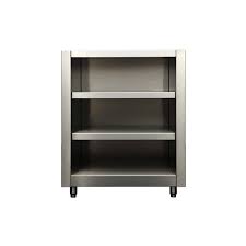 You may found another open shelf kitchen cabinet ideas better design ideas. Signature 24 Inch Open Shelf Cabinet Kalamazoo Outdoor Gourmet