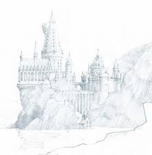 Hogwarts Concept Sketch Stuart Craig Art Dessin Dessin Harry Potter Maison Dessin