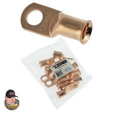 Available in 2/0 awg, 1/0 awg , 4 awg and 8 awg. 10x Copper Cable Lug Ring Terminals Awg 1 0 Battery Wire Welding Cable Big Jeff Online Inc