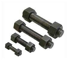 When fasteners are dipped into the black oxide bath materials (warm and hot processes) the harsh chemical components convert the top layer into magnetite. Astm A194grb7 Black Stud Bolts And Nuts For Construction Rs 10 Box Id 6814549288