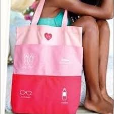 Victoria S Secret Multi Pocket Beach Bag Victoria Secret Beach Bag Victoria