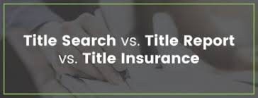 Most people are familiar with other types of insurance that cover events that have not yet happened — automobile liability the cost of an owner's policy is relatively low since the increase in the risk for the title insurer is not much greater than if it only insured the lender's interest. Title Search Vs Title Report Vs Title Insurance Title Partners Of South Florida