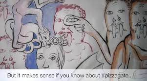 By blasting lady gaga and vamping up and down the block. How A Mural Sparked A Pizzagate Theory That Threatened An Artist S Life