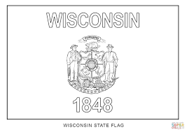 We may earn commission from links on this page, but we only recommend products we back. Wisconsin State Flag Coloring Page Coloring Home