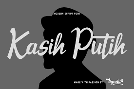 Script font is a broad style that refers to any typeface that looks like it was drawn by hand. Kasih Putih Font Free For Personal