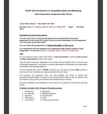 Start your online hospitality training with typsy, and watch our course on an introduction to hospitality management. Hosp 204 Introduction To Hospitality Sales And Mar Chegg Com