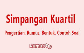 We did not find results for: Simpangan Kuartil Pengertian Rumus Bentuk Contoh Soal