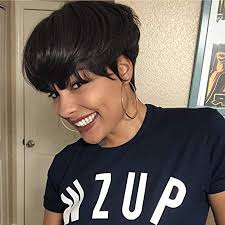 Forehead round face low maintenance short natural haircuts for black females. Amazon Com Afro 5 Short Curly Wigs With 100 Brazilian Hair Dark Brown Natural Spiral Curls Afro Wigs For Black Women Human Hair Wigs Short Wigs Capless Wigs