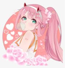 Aesthetic pfp collection by joelle lo. Freetoedit Zerotwo Pink Pinkhair Anime Animegirl Anime Girl Pink Hair Cute Hd Png Download Kindpng