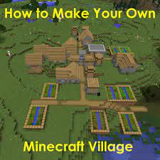 Villages are minecraft structures that generate in five different. How To Make Your Own Village In Minecraft Levelskip