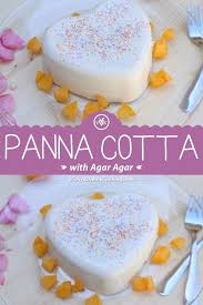 Simple Vanilla Flavored Italian Cream Pannacotta No Gelatin Prepared With Heavy Cream And Milk Yummy Food Dessert Milk Pudding Recipe Chewy Chocolate Cookies