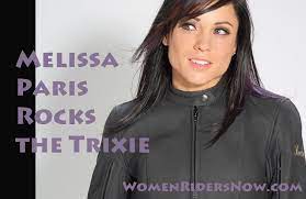 Check Out Our Review Of The Joe Rocket Trixie Jacket Modeled By Pro Racer Melissa Paris Leather Jacket Jackets Model