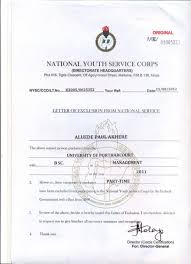 Check spelling or type a new query. How To Get Nysc Certificate Of Exemption Nysc Nigeria