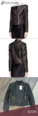 Theory Phelan R Lamb Leather Moto Jacket Leather Moto Jacket Lightweight Leather Jacket Collarless Leather Jacket