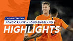 Highlights Jong Oranje - Jong Engeland (19/11/2019) - YouTube