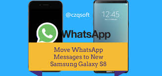 How To Transfer Whatsapp Messages From Iphone To New Samsung Galaxy S8 Http Www Czqsoft Com Useguides How To Mov New Samsung Galaxy Whatsapp Message Messages