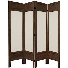 Maybe you would like to learn more about one of these? 5 1 2 Ft Tall Solid Frame Fabric Room Divider Burnt Brown Four Panel Width 17 25 Inches 278 Fabric Room Dividers Room Divider Room Divider Screen