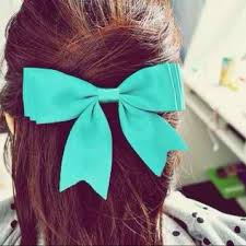 Recently Purchased A Teal Hairbow Like This One From Ardenes Great Buy Love Hair Blue Hair Bows Hair Bows