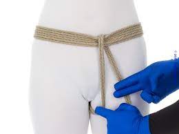 Crotch rope tie