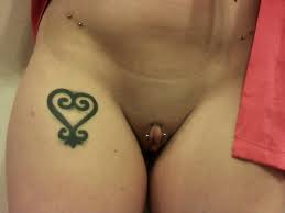 Clit Hood Piercing In Bikini - Bobs and Vagene