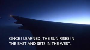 On any days other than the equinoxes, this plane is askew, and our circular path of rotation passes unequally through earth's lit and dark sides. The Sun Rises In The North Youtube