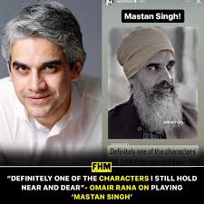 Omair Rana stated that Mastan Singh, his character from the drama 'Sang e  Mah,' is definitely one of the characters he still holds near and dear. He  expressed his deep connection to