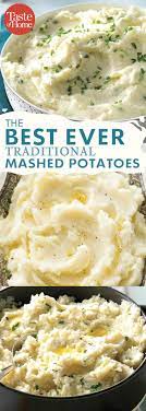 Traditional Mashed Potatoes Recipe Mashed Potatoes Cooking Recipes Recipes