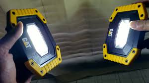 Costco Cat Led Work Lights 2pk 14 97 Unbox Review Youtube
