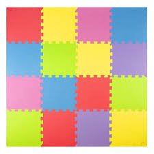 Foam Play Mats 16 Tiles Borders Safe Kids Puzzle Playmat Non Toxic Interlocking Floor C In 2020 Camping Supplies Camping With A Baby Playmat