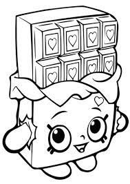 Shopkin Coloring Pages Free Printable