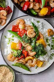 Season to taste with salt, lime juice, and soy sauce, and serve. Shrimp Stir Fry Spend With Pennies